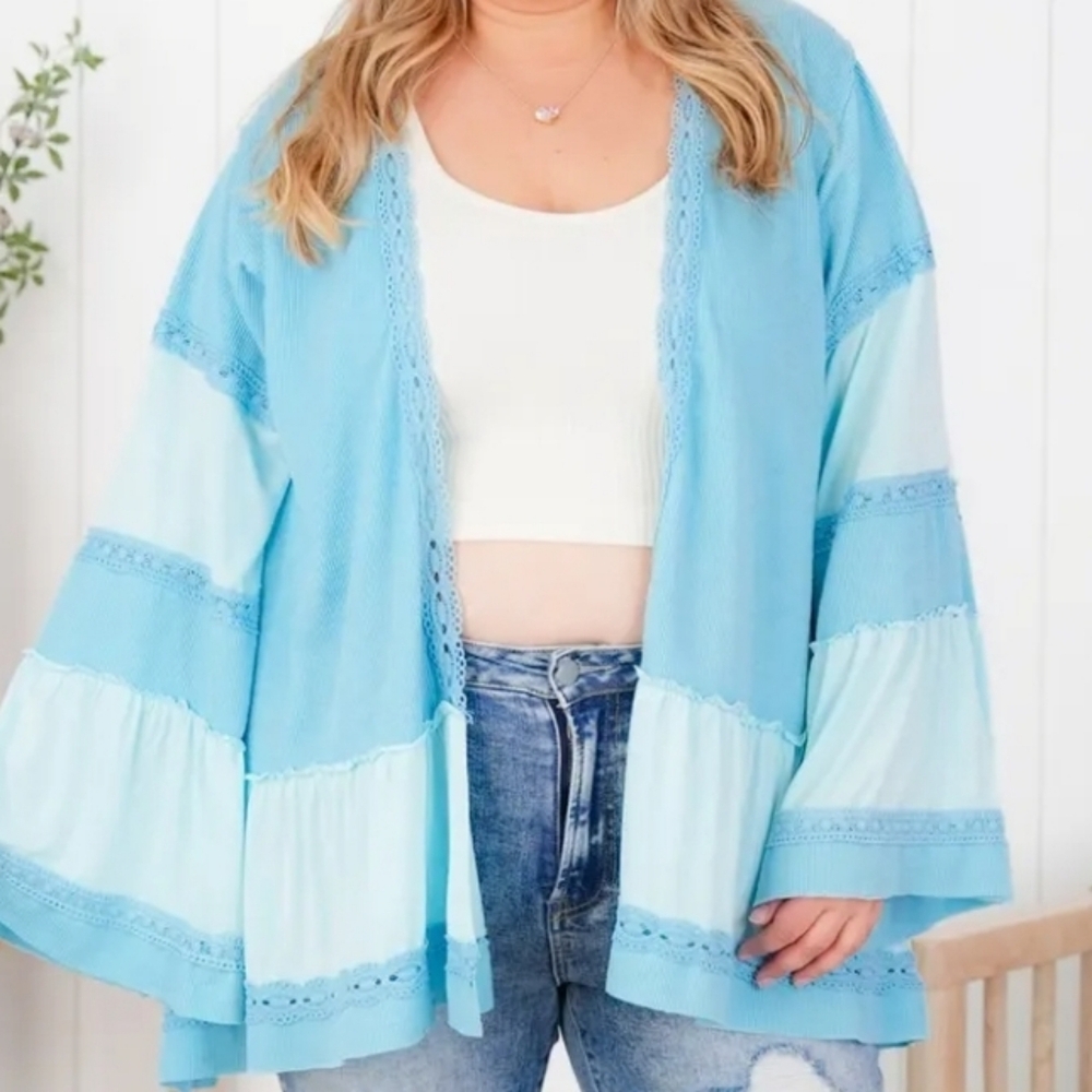 POL Bell Sleeve Kimono Size Oversized Large NWOTs